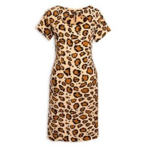 Disney The Dress Shop Leopard Print Dress Plus Size 2x